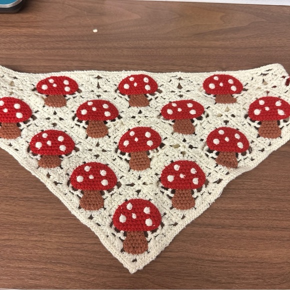 Other - Crochet Mushroom Pattern Kids Bandana <<<<221>>>>>